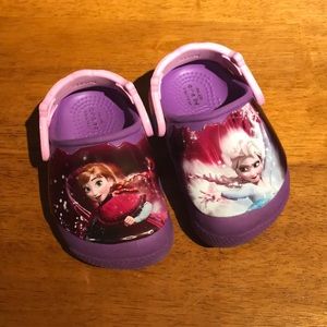 Toddler Frozen Crocs